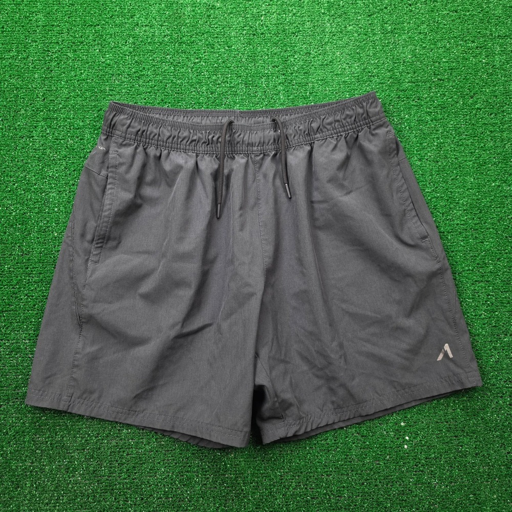 BCG Qwick Dry Lined Performance Running Training Shorts Mens Large Black Casual